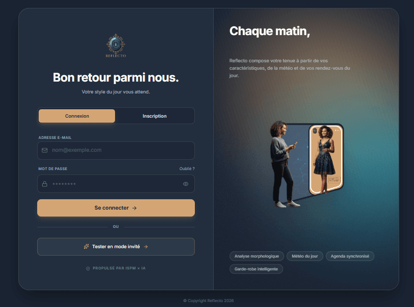 Reflecto - Smart Mirror with AI