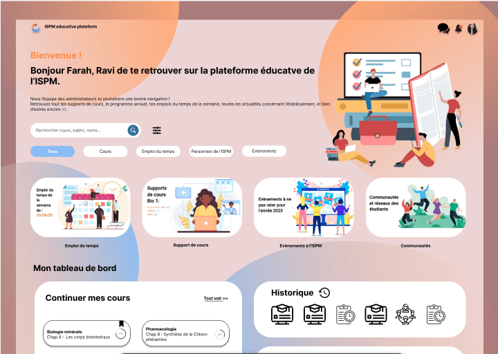 ISPM Educative Plateforme